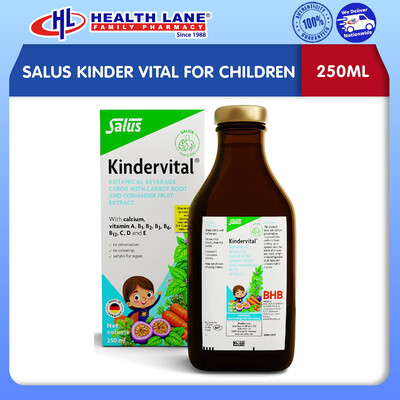 SALUS KINDER VITAL FOR KANAK-KANAK (250ML)